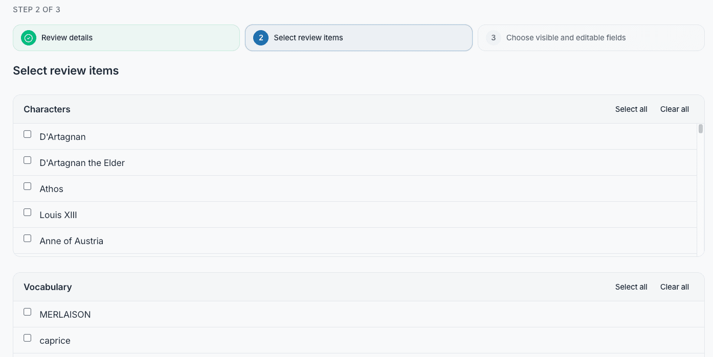 External reviews modal — Review details